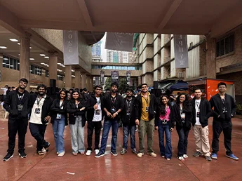 TCET Students gallery with Teachers and experts